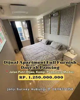 Dijual Apartment Podomoro Siap Huni Full Furnish