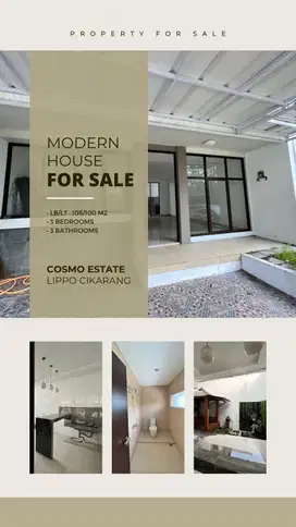DIJUAL RUMAH DI LIPPO CIKARANG