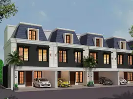 Rumah baru townhouse Jati Padang Pejaten 3 lantai 1,9m