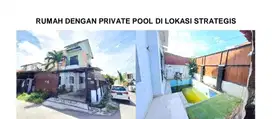 Rumah 2lt + Private Pool Posisi Hook Di Jl. Taman Werdasari Denpasar
