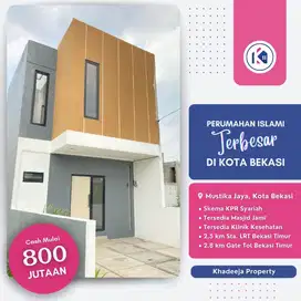 Perumahan Islami terbesar Mustika Jaya Bekasi