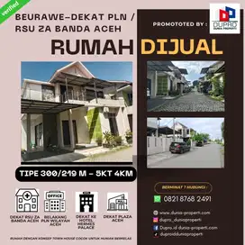 Beurawe - Rumah Town House 2 LT Komplek Berkelas Dekat RSU  ZA