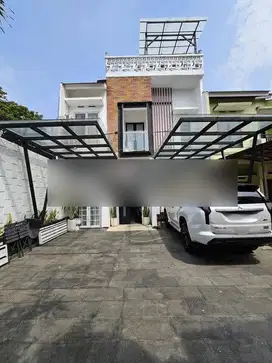 Rumah Cantik Dalam Cluster Gandul Cinere Dekat Pintu Tol Brigif