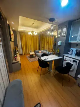 Dijual Apartemen Gold Coast Pik 1BR sea view full furnished, sudah ser