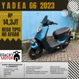 YADEA G6 2023 MOTOR LISTRIK SECOND LIKE NEW