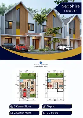 Rumah modern kekinian Solo Baru