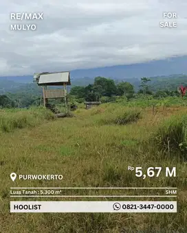 Dijual Tanah Seluas 5300 m2