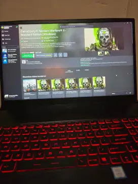 Dijual Laptop MSI spek Game