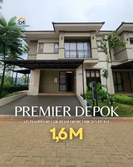 Lingkungan Nyaman & Aman! Rumah 2 Lantai di Depok Cocok untuk Keluarga