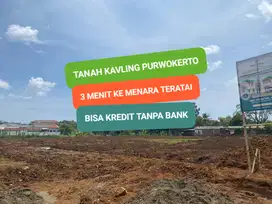 Tanah Kavling Tengah Kota Purwokerto 3 Menit dari Rita mall