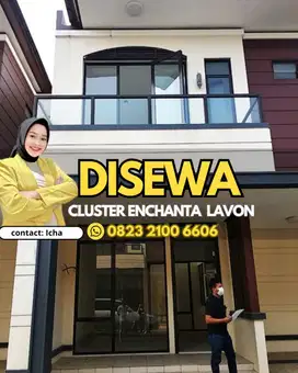 TERMURAH! DISEWA RUMAH 2LT ADA AC 2 LAVON CIKUPA SUVARNA
