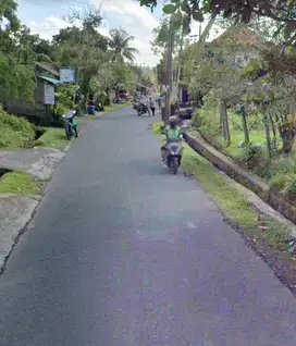 Disewakan Sebidang Tanah Lokasi Jalan Utama Tirta Tawar Ubud