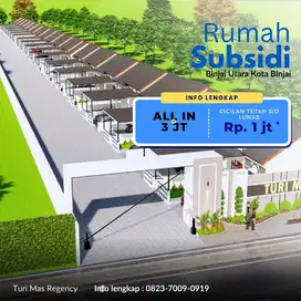 dijual rumah subsidi gratis kanopi