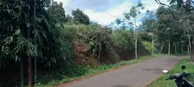 dijual lahan pinggir jalan 967 meter view bagus