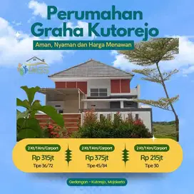 Dijual Rumah Bagus Kutorejo Hanya 15 Menit Dari Ngoro Industri