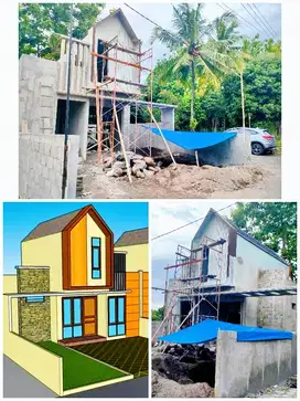 JUAL SEGERA RUMAH 2 LANTAI UTARA KAMPUS UII JOGJA 600JT