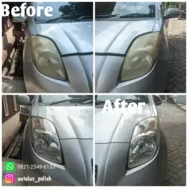 Jasa Poles Headlamp Mobil