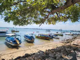 Lahan depan pantai di tanjung benoa, spot untuk sunset dan sunrise