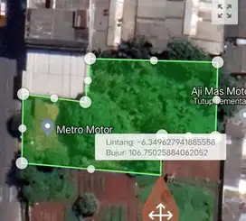 Dijual tanah murah di Gaplek Ciputat