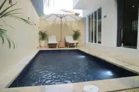 villa di area Canggu single bed rooms