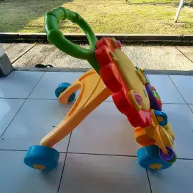 Push Walker Lion fisher price, kondisi normal