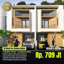 Rumah idaman 2 lantai di lokasi premium