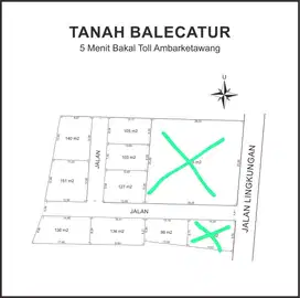 Tanah Kapling Sleman Dijual Dekat Kampus UMY Jogja: SHM Pekarangan