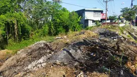 Jual cepat tanah kavling siap bangun strategis pinggir jalan raya