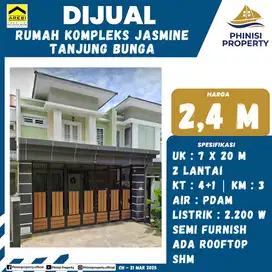 DIJUAL RUMAH MURAH SEMI FURNISH DI TANJUNG BUNGA