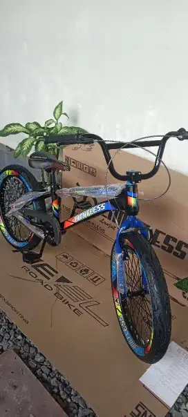 Sepeda BMX Limitless 20 in Ban Besar keluaran Baru