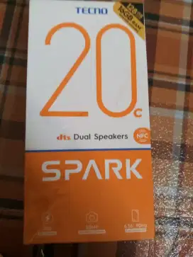 Jual cepat tecno spark 20 c lengkap