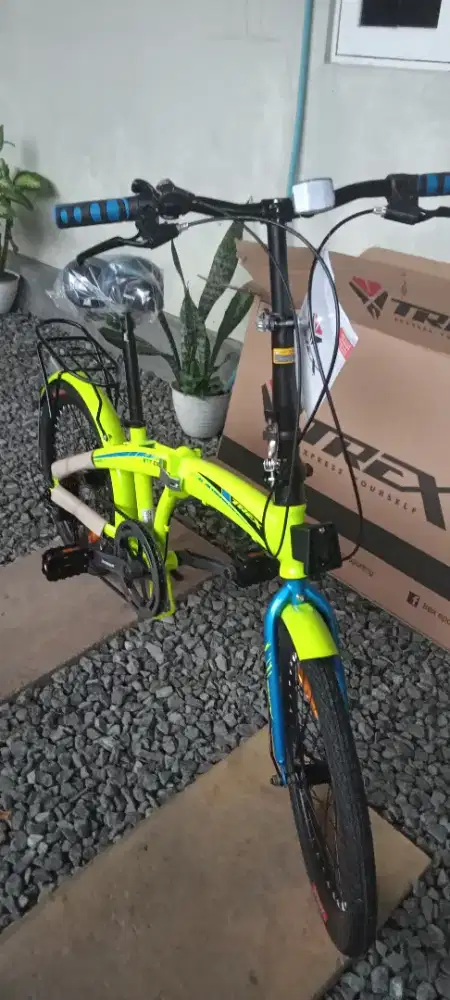 Sepeda Lipat merk Trex Baru ukuran 20 in