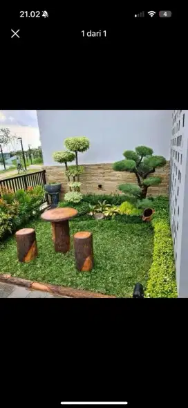 jasa pembuatan taman rumah