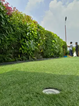 pembuatan taman Vertical gardone/taman dinding