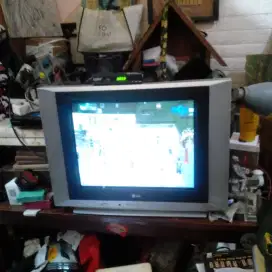 Tv LG flatron free setbox luby gambar bersih