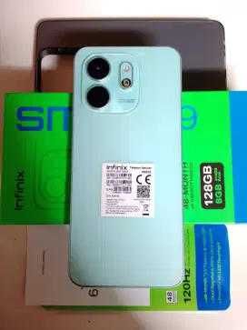 Infinix Smart 9 4+4/128GB Fullset Mulus Garansi