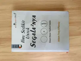 Buku Ilmu Sedikit Untuk Segala-galanya