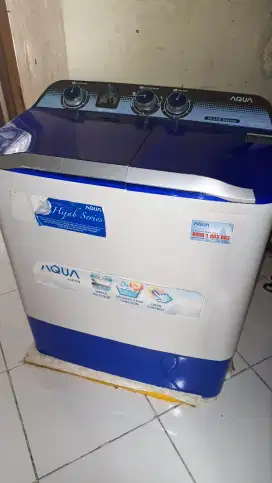 Mesin Cuci 2 Tabung Aqua Hijab Series