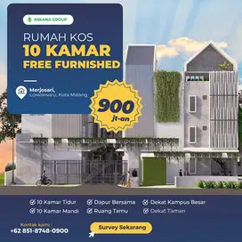 Rukos Eksklusive 10 Kamar, harga murah, bebas biaya lain-lain.
