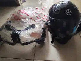 Helm full face original Yamaha, Mika headlamp ADV + Visor