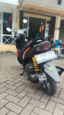 Mio M3 warna merah