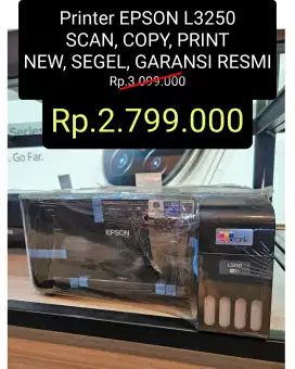 Printer Baru
Epson L3250
Bisa Scan,Copy bisa printer TANPA RIBET