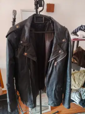 Jaket kulit sapi asli xxl