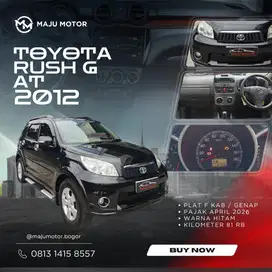 LOW KM! TOYOTA RUSH G 2012 MATIC