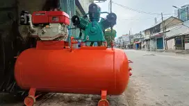 Kompresor extra jumbo vol Tabung 1000 liter blower 15HP engine yanmar