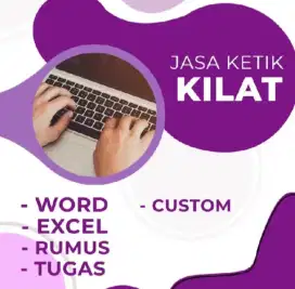 Jasa Ketik Kilat