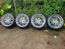 Velg wasabi R22 paket ban for crv xtrail captiva harrier mazda cx5 dll