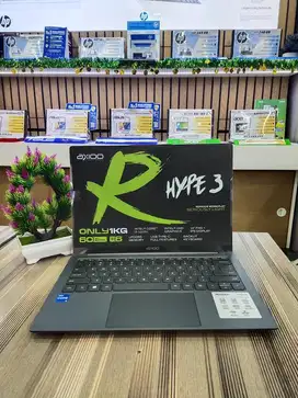 Axioo Hype R3 intel core i3-1215U 12Gb