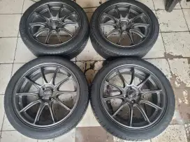 Velg O.Z hyper GT HLT R18 pcd 100 ori italy paket ban for mini cooper
