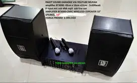 paket sound speaker 10in